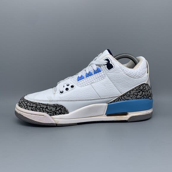 Jordan 3 Retro UNC Basketball Shoes CT8532-104 Women's Sz 8 - Picture 7 of 10